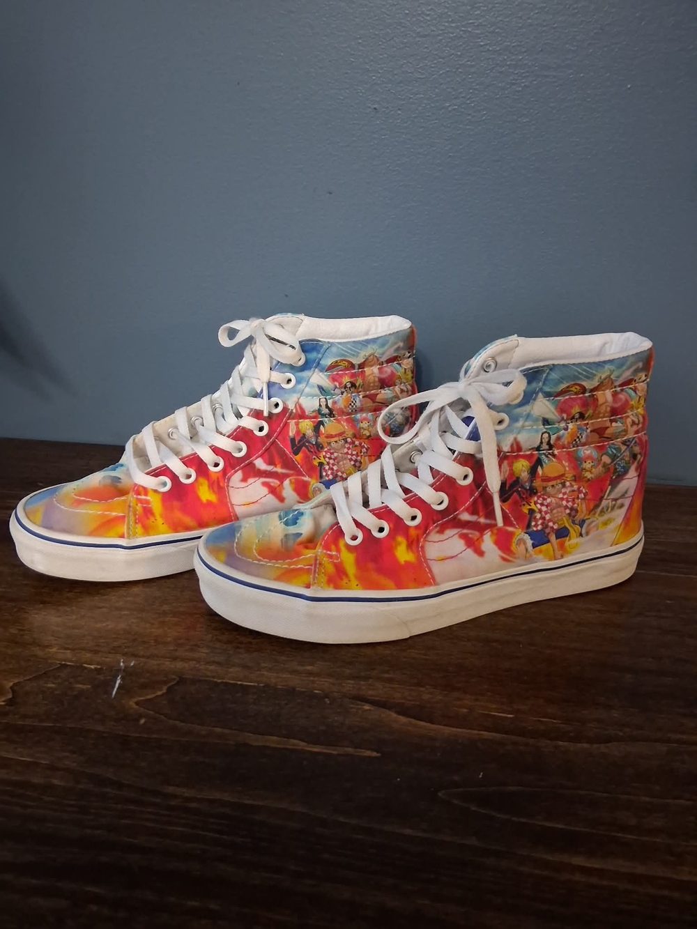 Vans One Piece High Top Sneakers in Multicolor